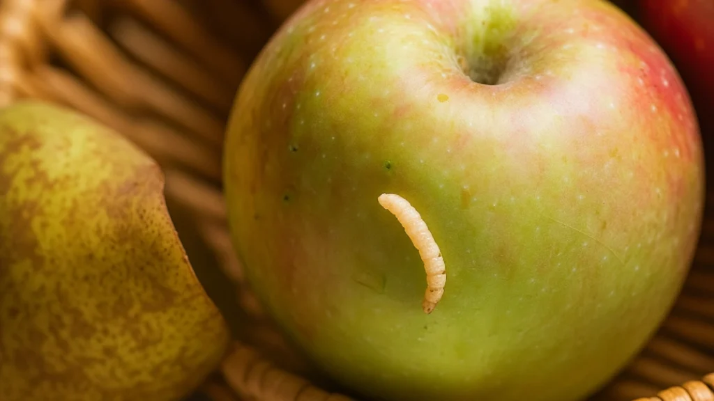 Gusanos blancos en la cocina